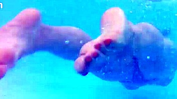 Melissa's Emotional Poolside Tattoo Tease