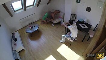 tiny teen butt in jeans traded for quick cash pickup