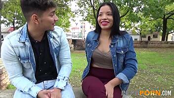 19yo filipina susan bends over begs hardcore pussy pounding