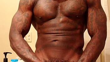 Worship this big black hairy cock hallelujah!