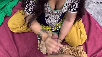 teacher gets best blowjob handjob from eager student cum swallow