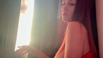 Italian Big Tits Milf Artemisia Love Smokes Cigarette Teasing Hot Boobs