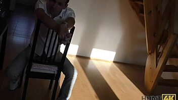 tiny teen butt in jeans traded for quick cash pickup