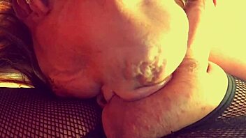 Granny Carmen Claus Sucks Classic Christmas Cock Deep!