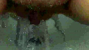 PREGNANT FLASHING TOILET THEN BIDET RIMS ASSHOLE!