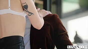 vixen brunette model catherine knight craves photographers monster cock