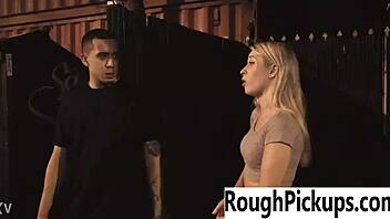 a tense pickup spirals into extreme rough ass fucking action