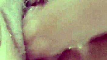 i toy mature neighbor's huge pussy till she squirts wildly