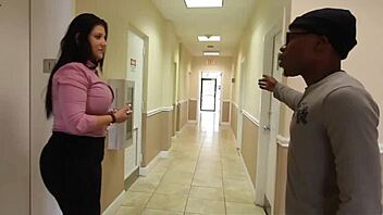 kim cruz thick latina slurps bbc deep in office fun