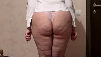 hey boss watch this chubby milf fuck huge dildo after work