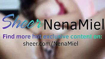 i SLIDE OFF my thong groping curvy latina ass and wiggling FAT feet for you