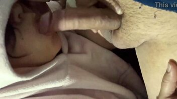 Latina cutie gives homemade big ass blowjob so sexy