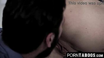 Naughty old man birthday facial surprise