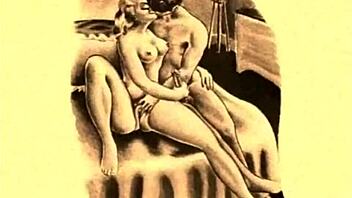 vintage retro hairy erotic artwork showcase