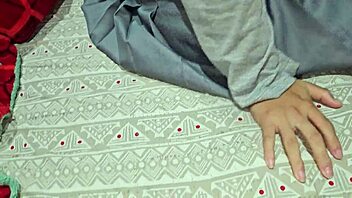 girl in skirt catches jerking rubs cock starts action