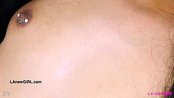 Cutie brunette teen poses sexy during her casual photoshoot chat