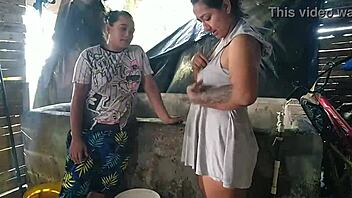 horny latinas lick asses and fuck over water shortage