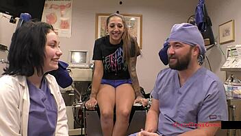 stefania mafras spreads tanned tits in latex nurse physical