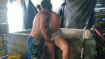 horny latinas lick asses and fuck over water shortage