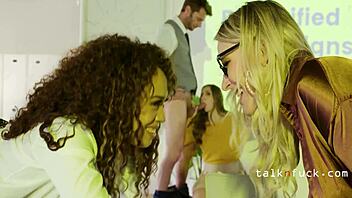 a quirky love tale unfolds in the freeuse office workspace