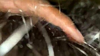 chubby bbw slurps on my thick black cock pole 😈💦