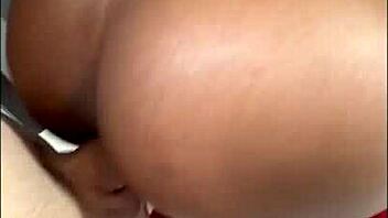 Ebony Lily Starfire massages into hard pussy pounding