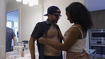 melanie muse gags on rough big dick sloppily
