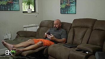 ghostface pounds curvy milf's shaved pussy in halloween lingerie surprise!