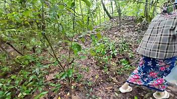 amateur thai couple creampies in forest public nature fuck
