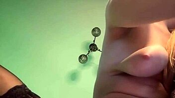 Blonde webcam anal fisting closeup big ass natural tits orgasm