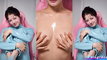 korean bj fail on webcam, ai generated solo mess?