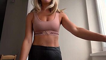 Fit babe's ripped leather pants soaked with creampie after rough ride