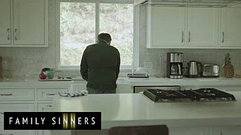 ebony babe moans as big cock licks spanks her wet shaved pussy