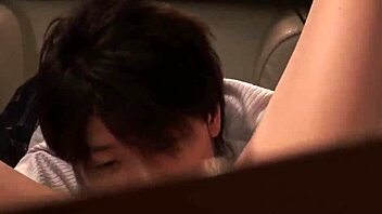 yuria hidaka enters candlelit room with boyfriend for intimate first love anniversary play