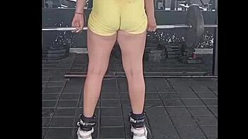 nicole medallo sweats gym for hot body pleasing cocks doggystyle?