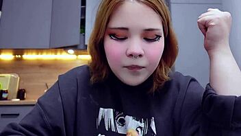 furiyssh enjoys cute chubby mukbang feast