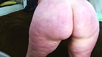 Watch her finger wet pussy in sexy blue thong to orgasm