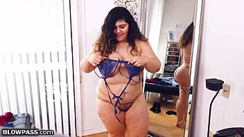 karla lane delivers intense bbw blowjob