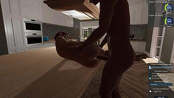 Let's Play Caroline's Daddy Fantasy with Shaved Pussy Fun!