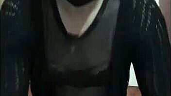 Crossdresser Mark Wright craves ass piss and cum taste