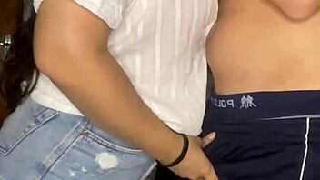 debora mendes gives wellington ribeiro sloppy deepthroat then rides big cock doggy