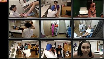 stefania mafras spreads tanned tits in latex nurse physical