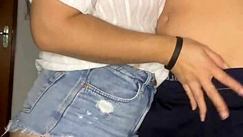 debora mendes gives wellington ribeiro sloppy deepthroat then rides big cock doggy