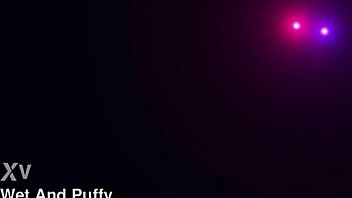 claudia macc squirts hard on black dildo mirror closeup