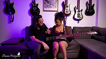 naughty teacher slut rides bbc cowgirl doggystyle full cam creampie session