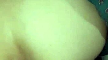 close-up view of mature hairy woman in bedroom