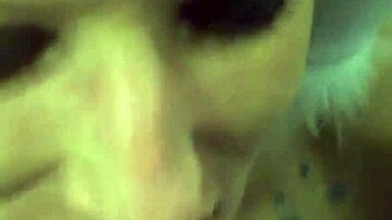 watch vilja gag on this sloppy pov deepthroat choke