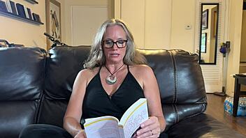 nina nite reads aloud softly