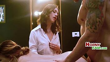 wife cheats on husband with sneaky ass play caught in act