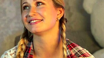 pretty babe picks perfect dildo to stretch her tight pussy